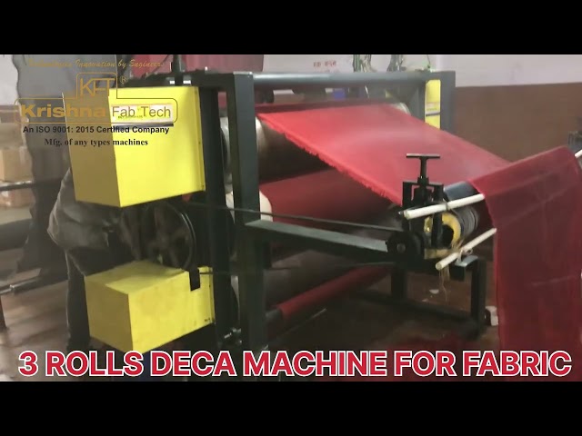 Deca Machine Deca Machine - Single Roll Steam Deca Machine Manufacturer from Surat