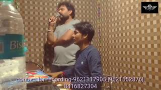 #Pooja mishra live recording in saraswati studio l