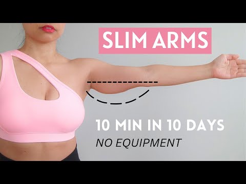 SLIMMER ARMS IN 10 DAYS, extreme arm burn, bra bulge, armpit fat