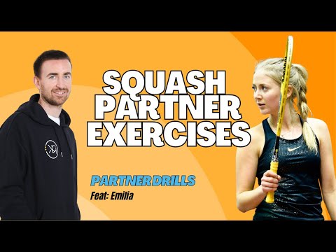 SQUASH PARTNER DRILLS | Volley Drills