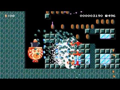 Destroy Everything by RancidX21 - SUPER MARIO MAKER - No Commentary