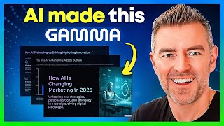 How I Built a Full AI Presentation in 3 Minutes Using Gamma.app