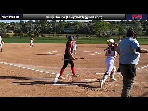 Haley Ganino - 2022 P/OF/UT - Colorado Sparkler (strikeout pitches)