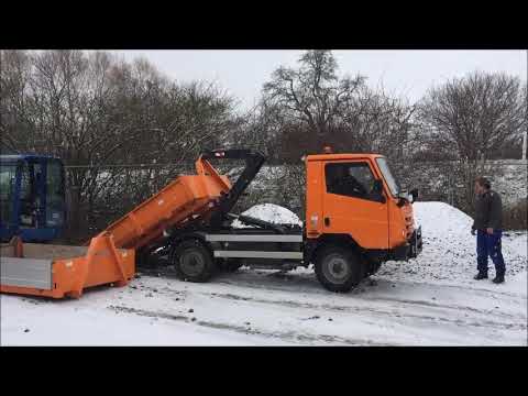 Bonetti F100X mit Abrollsystem / Ausrüstung Winterdienst