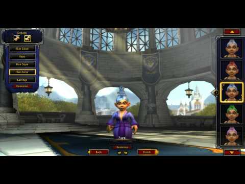 Female Gnome - Warlords of Draenor Beta Footage (World of Warcraft)
