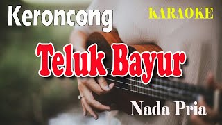 Download lagu TELUK BAYUR ll KARAOKE KERONCONG ll ERNIE DJOHAN ll NADA PRIA A=DO mp3