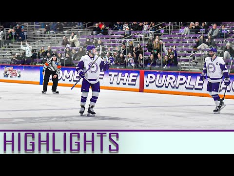 Men's Hockey vs. Bentley Highlights (02-05-2022)