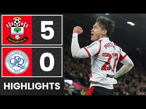 HIGH FIVE 🔥 | Highlights: Southampton 5-0 Queens Park Rangers