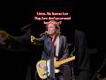 John Waite - Pulled over for speeding to his own concert in Dodge City, KS! Deputy is in attendance