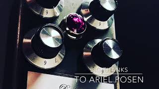 Video thumbnail for DanDrive Aequitas + AC125 red dot played by ARIEL POSEN by DanDrive pedal