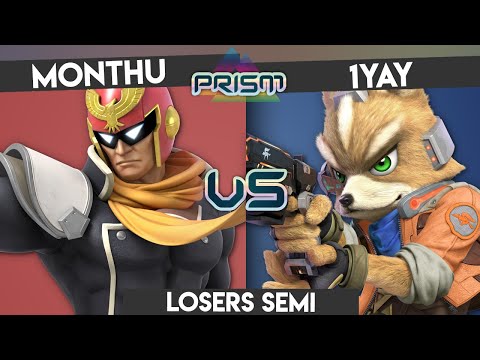 PRISM 210 - Monthu (Captain Falcon) vs. 1Yay (Fox) - Losers Semi - Smash Ultimate Singles
