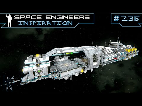 Space Engineers Inspiration - E236: Emissary, P-LRC Ascender Corvette, & Imperator MK4 Delux