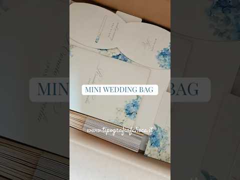 Video spedizione mini wedding bag