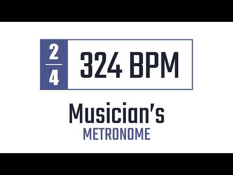 324 BPM - 2/4 - Metronome
