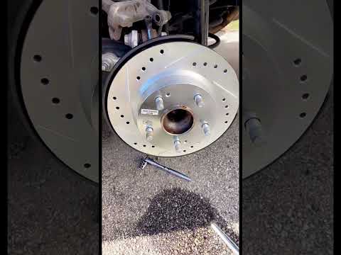 2019 Honda Civic power stop rotors replacement #shorts