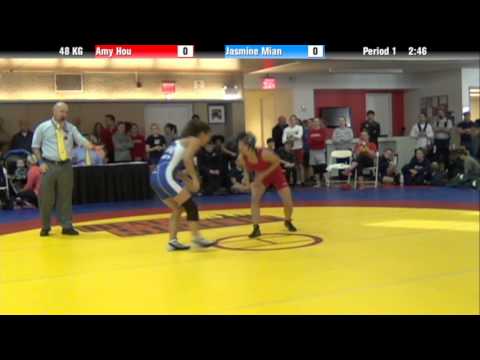 WM 48 KG - Amy Hou (USOEC) vs Jasmine Mian (Canada Dinos)