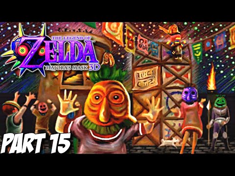 The Legend of Zelda Majora's Mask 3D Gameplay Walkthrough Part 15 - Final Side Quests in Termina