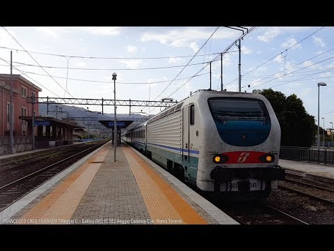 IC 552 Reggio Calabria C.le - Roma Termini