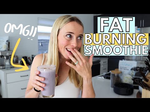 My Daily FAT BURNING Blueberry Smoothie That Uses CHIA SEEDS