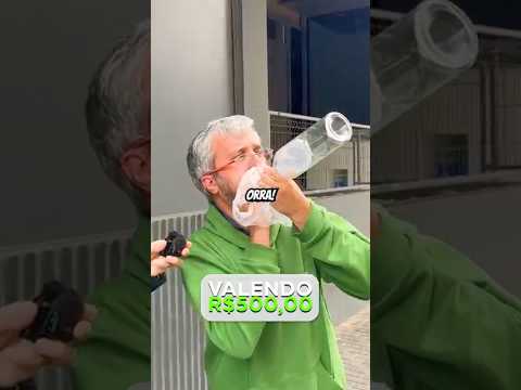 R$ 500 se tirar a rolha SEM quebrar a garrafa