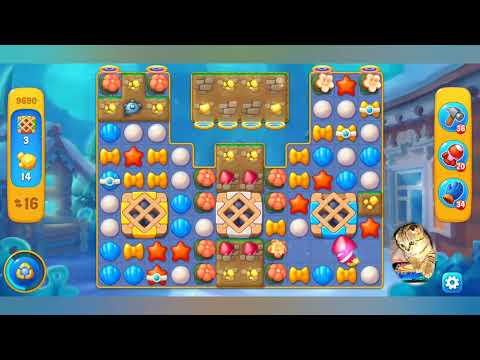 Fishdom 2022, no Boosters,  9690  level  -  прохождение без бустеров,  9690  уровень.