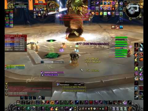 WoW ICC-10 "Festergut" Early Kill - Moonkin PoV