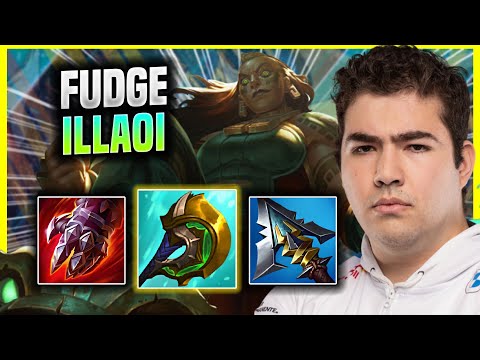 FUDGE IS INSANE WITH ILLAOI! - C9 Fudge Plays Illaoi Mid vs Tristana! | Preseason 2022