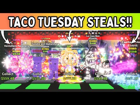 I STOLE THE CRAZIEST BRAINROTS FROM TACO TUESDAY ADMIN ABUSE!! *INSANE!!* Steal a Brainrot ROBLOX!