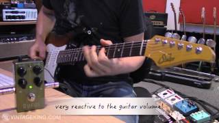 Video thumbnail for Suhr Rufus Fuzz, demo by Pete Thorn/Vintage King by Pete Thorn