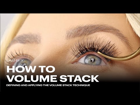 How to Volume Stack | Lashify