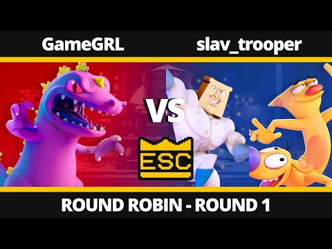 NASB @ ESC 1 - Round 1 - GameGRL (Reptar) Vs. slav_trooper (Powdered Toast Man, CatDog) - Tournament