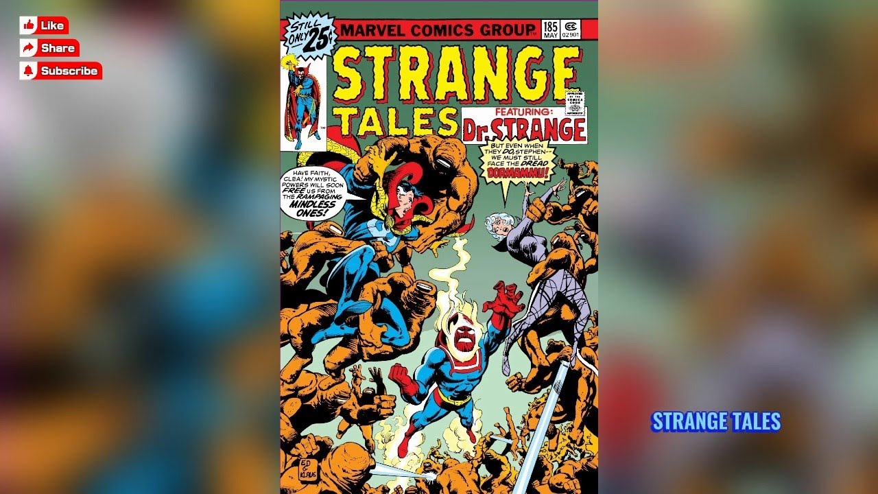 Marvel Comics History: Strange Tales #185 (May 1976) #marvelcomics