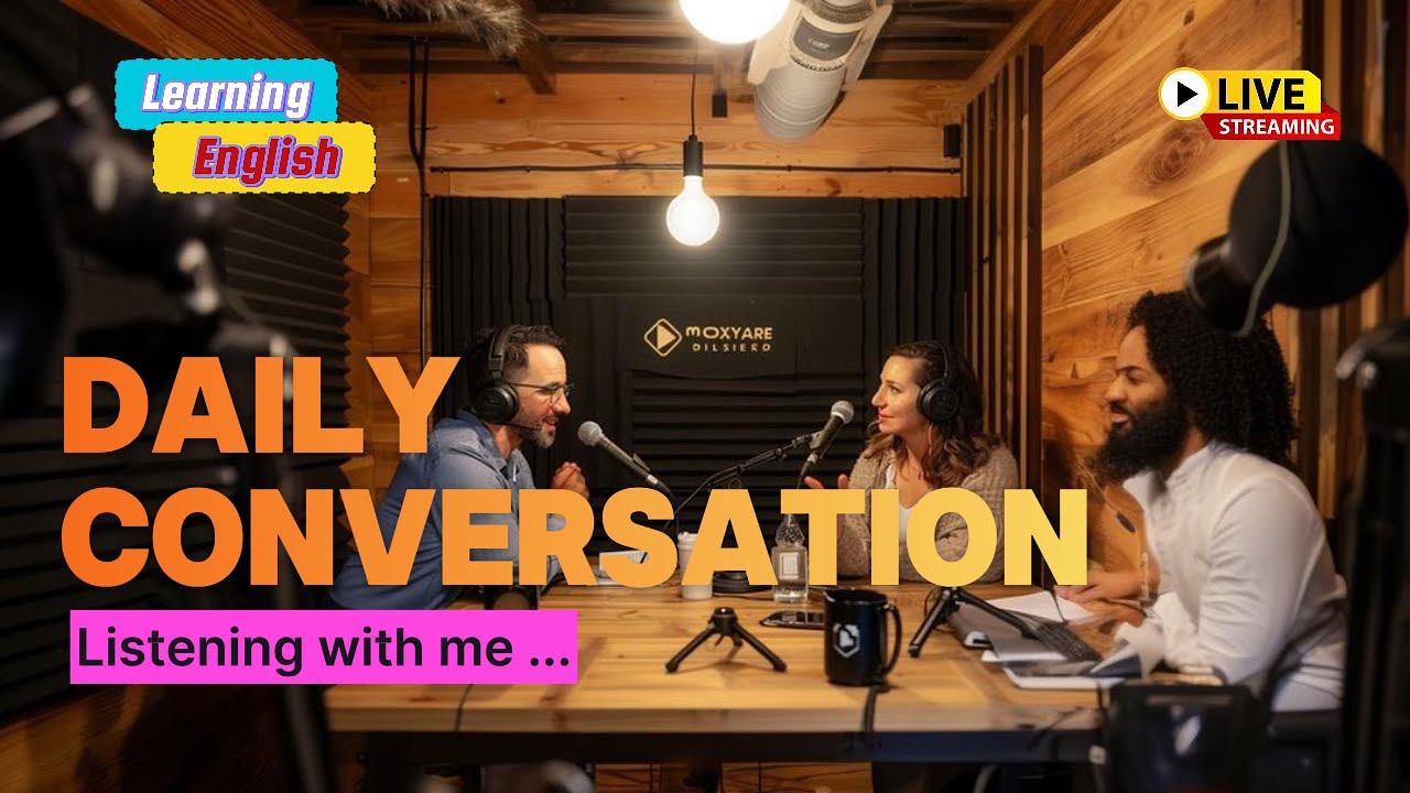 passive English listening practice with me, English speaking practice, daily conversation