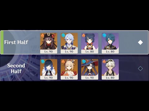 3.4 Spiral Abyss, Double Vaporize Teams - (Floor 12, 9★)