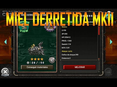 Metal Sug Attack Miel Derretida T-2B MKII VS Units
