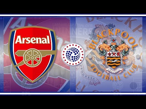 MATCH DAY LIVE 2018/19 - EFL Cup 4th Round // Arsenal v Blackpool