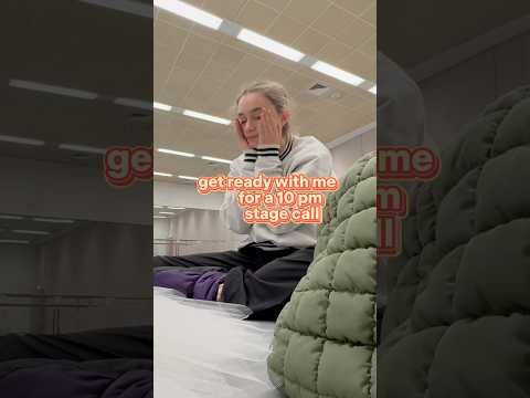 late night rehearsals😴 #balletdays #ballerina #balanchine