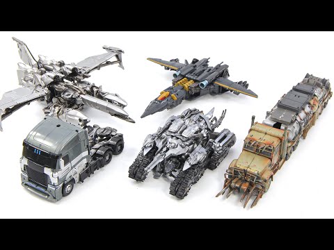 Transformers Movie 1 2 3 4 5 Megatron Galvatron Decepticon 5 Car Truck Tank Robot Toys