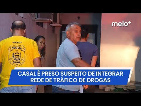 Casal é preso em Barro Duro suspeito de integrar rede de tráfico de drogas | Meio Norte