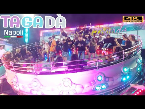 TAGADÀ Giostre 2024 Napoli 🇮🇹 Lunapark 4k
