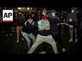 Fights break out between protesters at UCLA