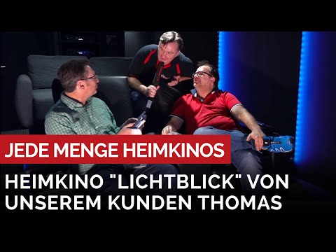 Willkommen im Heimkino "Lichtblick" von unserem Kunden Thomas-HEIMKINOBAU Projekt wieder realisiert