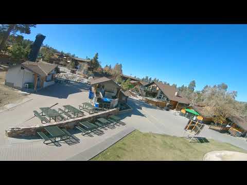 Security kicked me out for flying my drone at a snowless ski resort [FPV Freestyle]