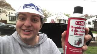 How to clean a THROTTLE BODY and MASS AIR FLOW SENSOR!!! - RTW Automotive