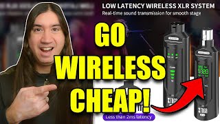 NO-FRILLS XLR Microphone Wireless System! - XTuga SF-1 Wireless Converter