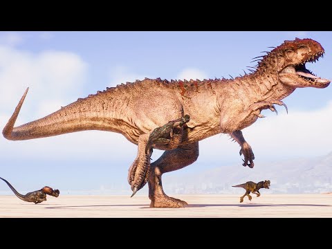 Dilophosaurus Pack Hunting vs ALL Carnivore Dinosaurs + Flying Reptiles | Jurassic World Evolution 2