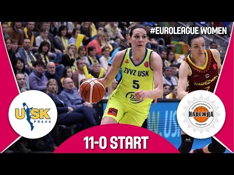 ZVVZ USK Praha race to 11-0 start against Nadezhda - EuroLeague Women 2016/17