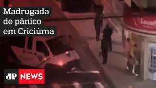 Moradores de Criciúma vivem madrugada de terror durante ação de quadrilha
