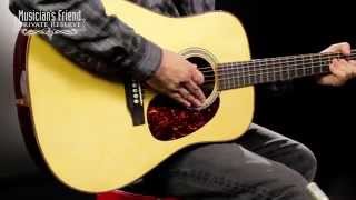 Video thumbnail for Martin Custom J-18 Jumbo Acoustic Guitar by Musician's Friend