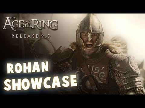 New Rohan Faction Showcase! | Age of the Ring Mod 9.0.3 | How to play Rohan? | Bfme Game | lotr